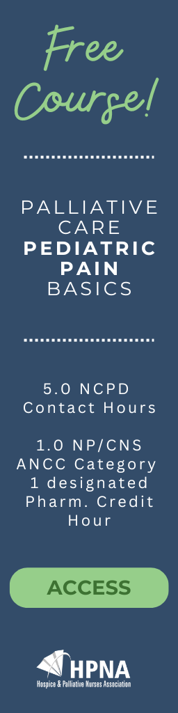 Palliative Care Pediatric Pain Basics